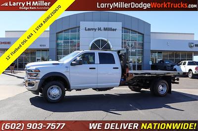 2025 Ram 5500 Crew Cab DRW 4WD Knapheide Flatbed Truck for sale #ADRC250670 - photo 1