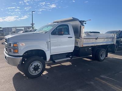New 2024 Chevrolet Silverado 5500 Regular Cab 4x4 11' Crysteel Stainless Steel Dump Truck for sale #RH083112 - photo 1