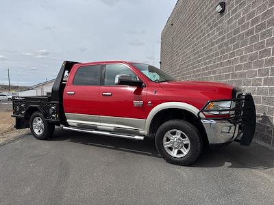 Used 2011 Dodge Ram 3500 Laramie Crew Cab 4x4 Flatbed Truck for sale #U7123 - photo 1