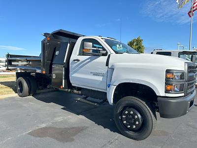 2024 Chevrolet Silverado 5500 Regular Cab DRW 4x4, Crysteel E-Tipper Dump Truck for sale #34430N - photo 1