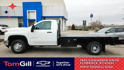New 2025 Chevrolet Silverado 3500 Work Truck Regular Cab 4x4 Flatbed Truck for sale #36091N - photo 1