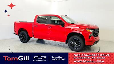 New 2026 Chevrolet Silverado 1500 Custom Crew Cab 4x4 Pickup for sale #36874N - photo 1