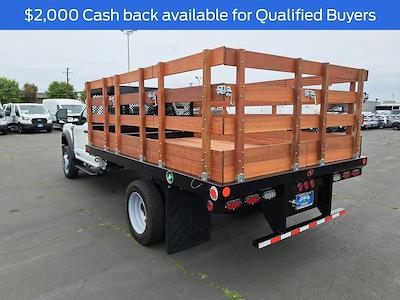 2025 Ford F-550 Regular Cab DRW RWD Stake Bed for sale #0SA04637 - photo 2