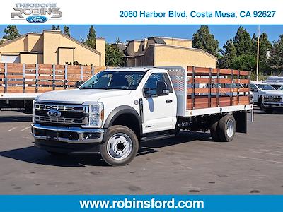 2025 Ford F-550 Regular Cab DRW 4x2 Scelzi Stake Bed for sale #0SA18977 - photo 1