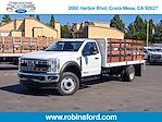 2025 Ford F-550 Regular Cab DRW 4x2 Scelzi Stake Bed for sale #0SA18977 - photo 1