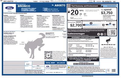 Used 2024 Ford Bronco Outer Banks for sale #0UA90870 - photo 1