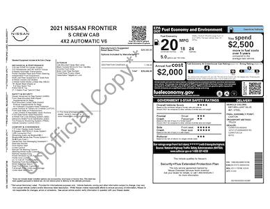 2021 Nissan Frontier Crew Cab RWD Pickup for sale #SG14308A - photo 2