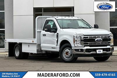 2024 Ford F-350 Regular Cab DRW RWD, Scelzi WFB Flatbed Truck for sale #T3903 - photo 1