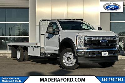 2024 Ford F-550 Regular Cab DRW 4WD, Scelzi WFB Flatbed Truck for sale #T3986 - photo 1