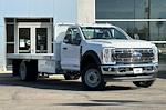 New 2025 Ford F-550 XL Regular Cab 4WD 16' Scelzi Steel Flatbed Truck for sale #T4189 - photo 3