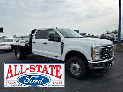 New 2025 Ford F-350 FL Crew Cab 4WD 9' 4" CM Truck Beds Steel Flatbed Truck with Gooseneck Hitch for sale #188525 - photo 1
