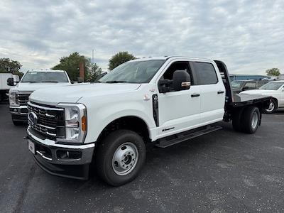 New 2025 Ford F-350 FL Crew Cab 4WD 9' 4" CM Truck Beds Steel Flatbed Truck with Gooseneck Hitch for sale #188525 - photo 1