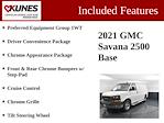Used 2021 GMC Savana 2500 Empty Cargo Van for sale #16K085 - photo 4