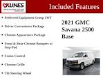 Used 2021 GMC Savana 2500 Empty Cargo Van for sale #16K088 - photo 4