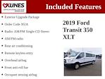 Used 2019 Ford Transit 350 XLT Passenger Van for sale #16K100A - photo 3