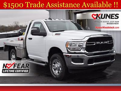 New 2023 Ram 2500 Tradesman Regular Cab 4x4 8' 6" M H EBY Aluminum Flatbed Truck with Gooseneck Hitch for sale #16T2939 - photo 1