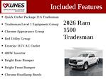 New 2026 Ram 1500 Tradesman Crew Cab 4x4 Pickup for sale #16T2984 - photo 10