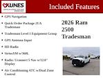 New 2026 Ram 2500 Tradesman Crew Cab 4WD Pickup for sale #16T3084 - photo 4