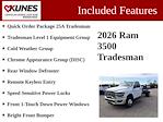 New 2026 Ram 3500 Regular Cab 84 CA Cab Chassis for sale #16T3129 - photo 4