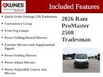 New 2026 Ram ProMaster 2500 High Roof Empty Cargo Van for sale #16T3549 - photo 4