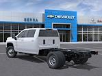 New 2025 Chevrolet Silverado 3500 Work Truck Crew Cab 4WD 60 CA Cab Chassis for sale #25T37579 - photo 3