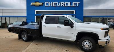 2024 Chevrolet Silverado 3500 Crew Cab 4x4, Knapheide PGTC Gooseneck Flatbed Truck for sale #3007 - photo 1