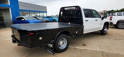 New 2024 Chevrolet Silverado 3500 Work Truck Crew Cab 4x4 9' 10" Knapheide Flatbed Truck for sale #3064 - photo 2