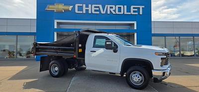 New 2025 Chevrolet Silverado 3500 Regular Cab 4x4 9' Crysteel Steel Dump Truck for sale #3494 - photo 1