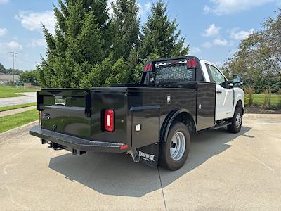 New 2025 Ford F-350 XL Regular Cab 4x4 9' 4" Knapheide Steel Flatbed Truck with Gooseneck Hitch for sale #250666 - photo 2