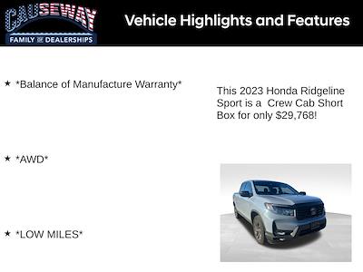 Used 2023 Honda Ridgeline Sport Crew Cab for sale #FPB040668 - photo 2
