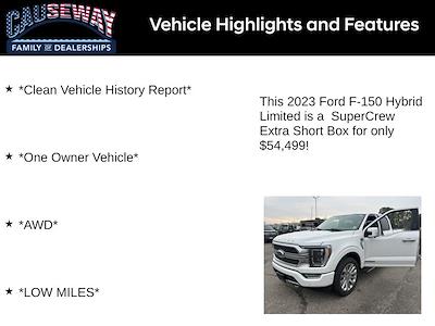 Used 2023 Ford F-150 Limited SuperCrew Cab for sale #FPFA06229 - photo 2