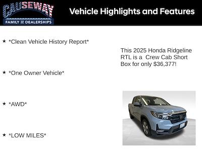 2025 Honda Ridgeline Crew Cab AWD Pickup for sale #HSB002650 - photo 2