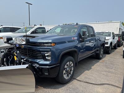New 2025 Chevrolet Silverado 2500 Custom Double Cab 4x4 Plow Truck Fisher V-Plow for sale #CS1879 - photo 1