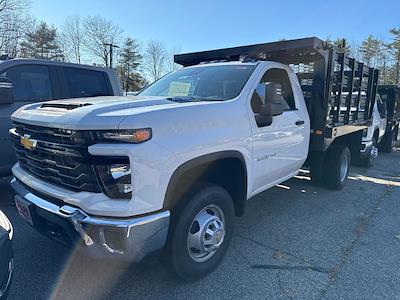 New 2024 Chevrolet Silverado 3500 Work Truck Regular Cab 4x4 9' 5" Knapheide Stake Bed for sale #R1358 - photo 1