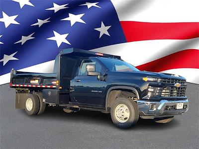 New 2024 Chevrolet Silverado 3500 Regular Cab 4WD Morgan Truck Body Steel Dump Truck for sale #RF217463 - photo 1