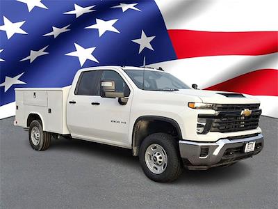 New 2025 Chevrolet Silverado 2500 Work Truck Double Cab 2WD 8' 2" Reading Service Truck for sale #SF122933 - photo 1