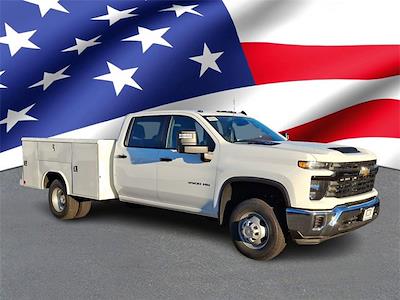 2025 Chevrolet Silverado 3500 Crew Cab RWD, Reading Classic II Steel Service Truck for sale #SF123659 - photo 1