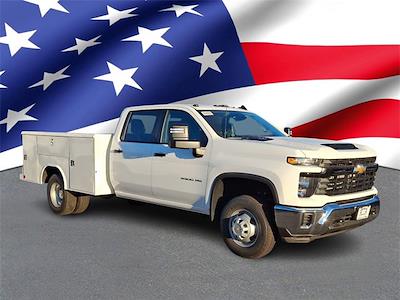 New 2025 Chevrolet Silverado 3500 Work Truck Crew Cab 4WD 9' Reading Service Truck for sale #SF128322 - photo 1