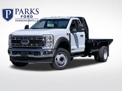 2024 Ford F-550 Regular Cab DRW 4x2, PJ's Western Flatbed Truck for sale #FH10419 - photo 1