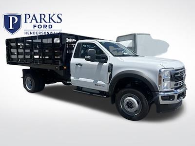 New 2025 Ford F-550 Regular Cab 4x4 12' 5" Knapheide Stake Bed for sale #FH9047 - photo 1