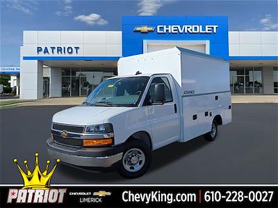 New 2025 Chevrolet Express 3500 11' M H EBY Aluminum Service Utility Van for sale #L3608 - photo 1