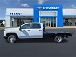 New 2025 Chevrolet Silverado 3500 Work Truck Crew Cab 4x4 9' 4" CM Truck Beds Steel Flatbed Truck with Gooseneck Hitch for sale #L3629 - photo 7