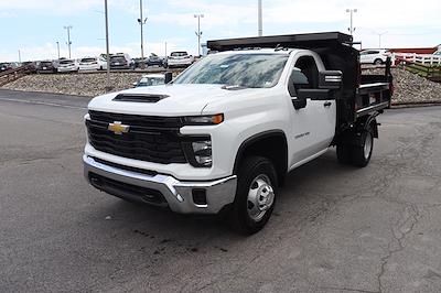 New 2025 Chevrolet Silverado 3500 Regular Cab 4WD 11' 1" Reading Steel Dump Truck for sale #25431 - photo 1