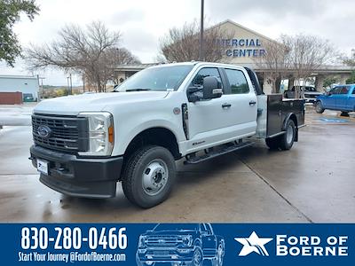 2024 Ford F-350 Crew Cab DRW 4x4 CM Truck Beds Flatbed Truck for sale #241475 - photo 1