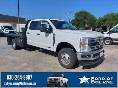 New 2024 Ford F-350 XL Crew Cab 4x4 9' 6" Smyrna Truck Steel Flatbed Truck with Gooseneck Hitch for sale #242110 - photo 1