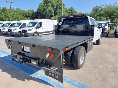 New 2024 Ford F-350 XL Crew Cab 4x4 9' 6" Smyrna Truck Steel Flatbed Truck with Gooseneck Hitch for sale #242110 - photo 2