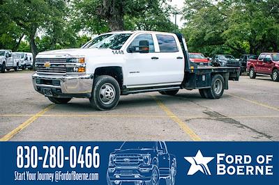 2016 Chevrolet Silverado 3500 Crew Cab DRW 4x4 Flatbed Truck for sale #251065A - photo 1