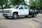 2016 Chevrolet Silverado 3500 Crew Cab DRW 4x4 Flatbed Truck for sale #251065A - photo 3