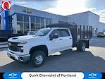 New 2025 Chevrolet Silverado 3500 Work Truck Crew Cab 4WD 9' 7" Reading Landscape Dump for sale #C225136 - photo 1