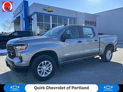 New 2025 Chevrolet Silverado 1500 Work Truck Crew Cab 4WD Pickup for sale #C225315 - photo 1